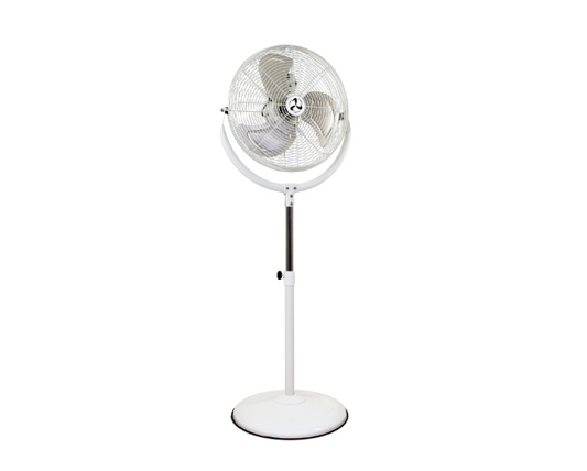 Industrial Fan, 2 In 1 Floor Standing Or Wall Mounted, Commercial Pedestal Fan, Height Adjustable Up To 1500 mm