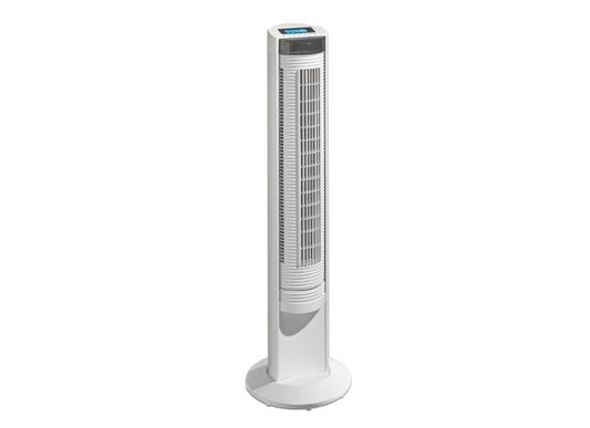 Tower Fan With Remote Control, 104 CM High With 3 Speeds And LC Display