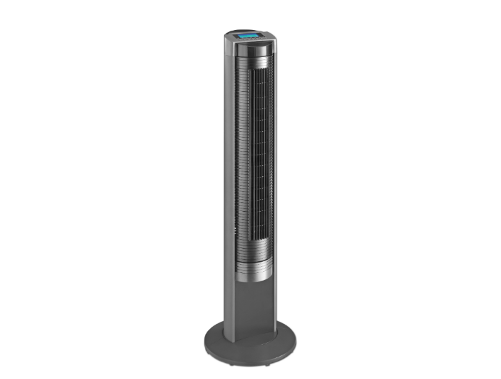 Tower Fan With Remote Control, 104 CM High With 3 Speeds And LC Display