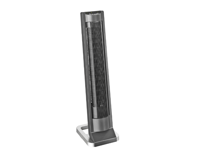 Tower Fan with Remote Control, 86,5 CM High And 3 Speeds With Design Stand Fan