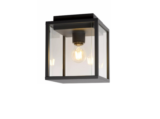 Ceiling Light Anthracite 200 mm x 200 mm, Height: 245 mm