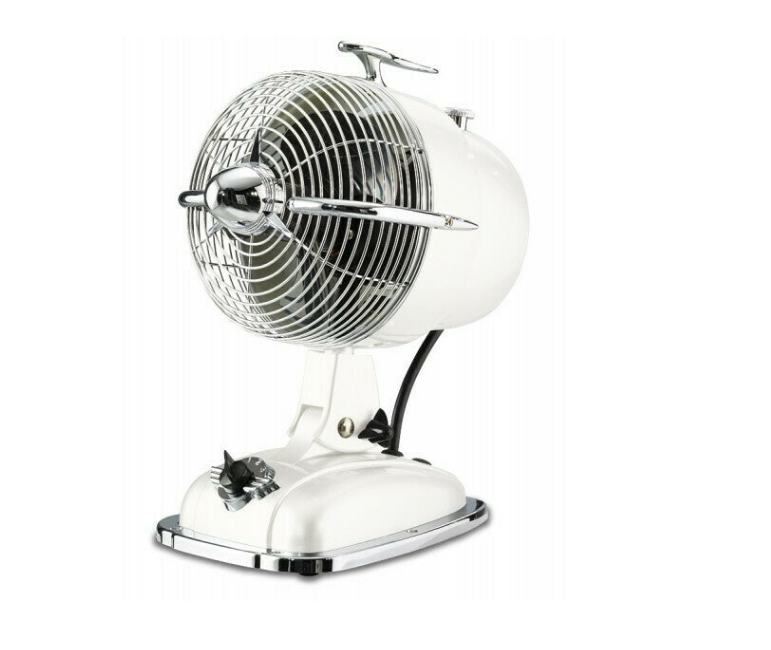 Table Fan, 32 cm Height With 3-Speed Rotary Switch, Desk Fan