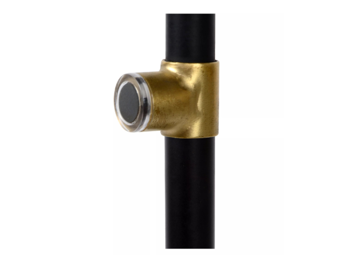 Floor Lamp Ø 23cm 1xE14 Black/Brass - 3 Step Dimmable - COOLBABY