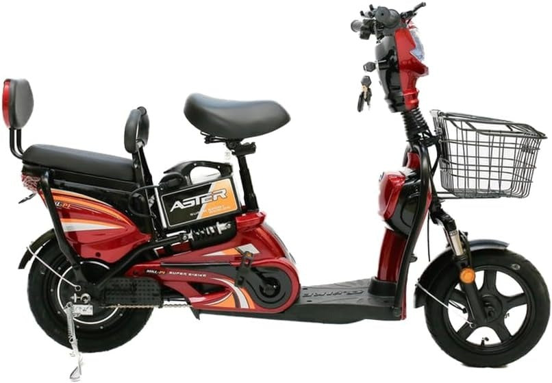 60 Speeds Electric Bike With Carbon Steel Frame, Delivery Bike - Digital display