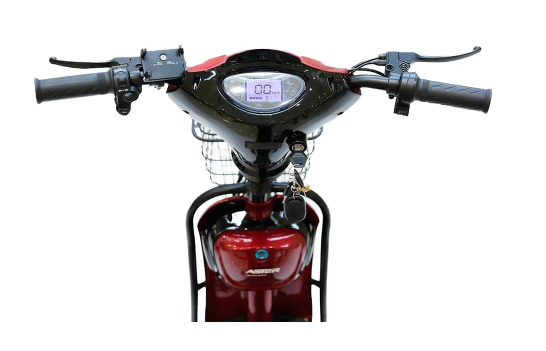 60 Speeds Electric Bike With Carbon Steel Frame, Delivery Bike - Digital display