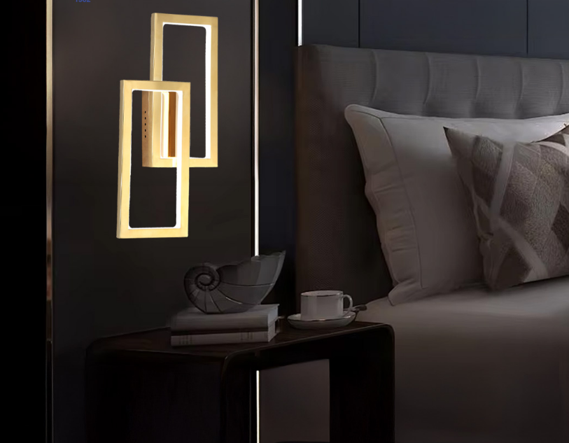 Modern LED Wall Light - Rose Gold