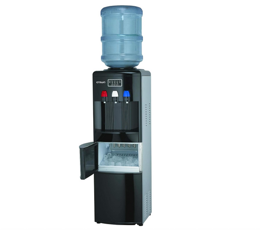 2-in-1 Top Loading Water Dispenser with Ice Maker, Hot, Cold & Normal Water Modes