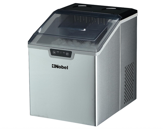 Stainless Steel Ice Cube Maker, 15-18 Kgs 24 H - Silver