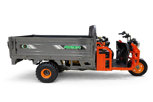 Heavy-Duty Electric Cargo Tricycle 2000W 60V 45Ah – Hydraulic Cargo Trike for Industrial & Commercial Transport