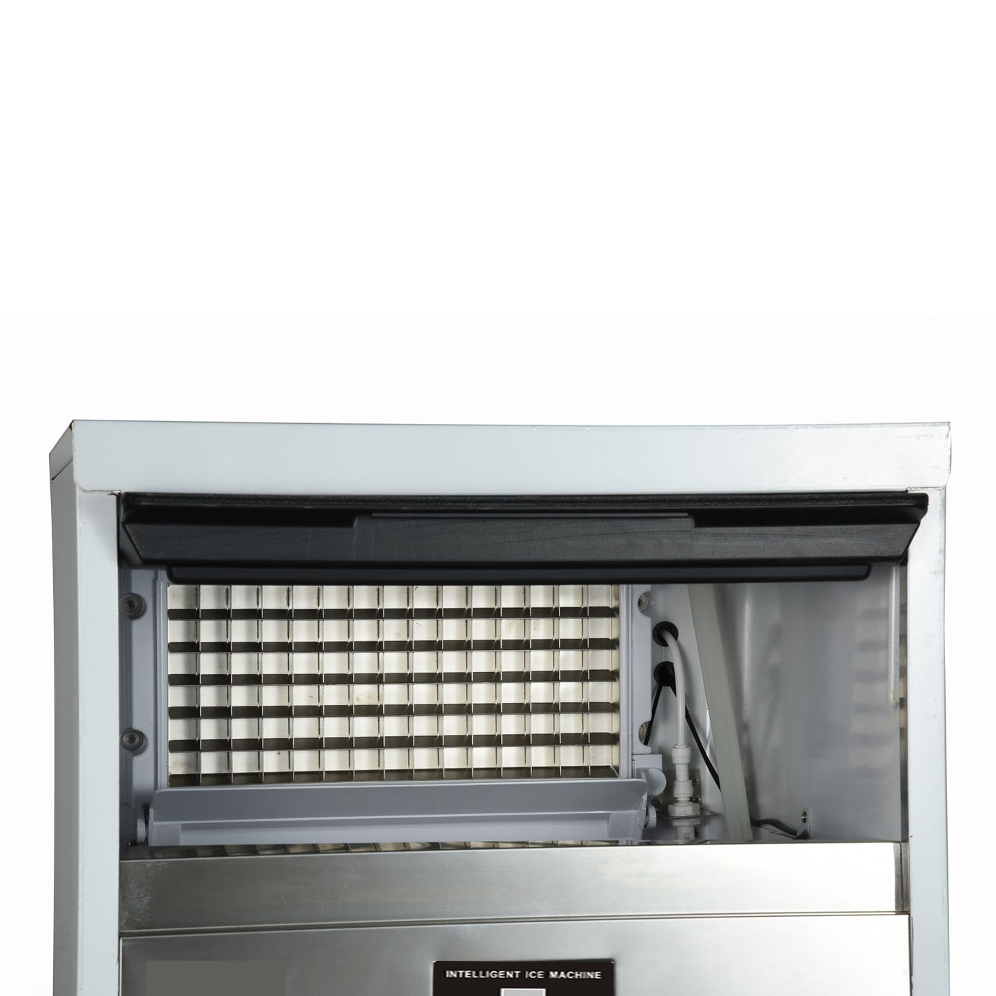 Commercial Ice Maker Machine, 75KGS/24H Stainless Steel under Counter Ice Machine with 20KGS Ice Storage Capacity, for/Restaurant/Bar/Coffee Shop