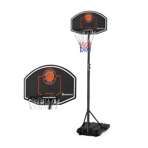 Basketball Post 102 Adjustable Portable Basketball Hoop | Outdoor Basketball Stand