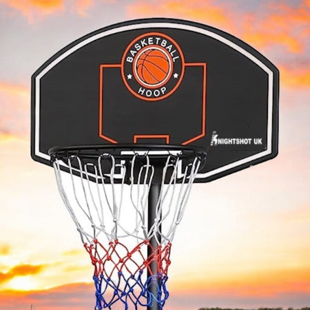 Basketball Post 102 Adjustable Portable Basketball Hoop | Outdoor Basketball Stand