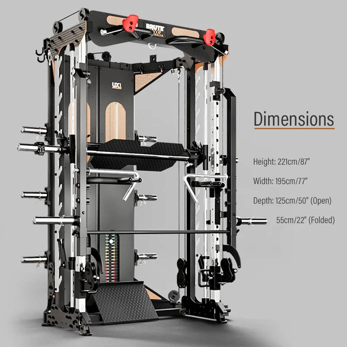 COOLBABY UX1 Functional Trainer: Compact All-In-One Fitness Solution for Home Gyms - COOLBABY