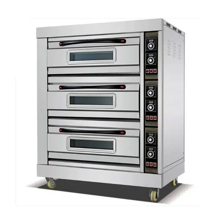 HEO-36 Electric Oven 3 Deck 6 Tray – 400×600mm Commercial Bakery Oven 19.5KW