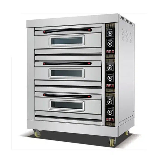 HEO-36 Electric Oven 3 Deck 6 Tray – 400×600mm Commercial Bakery Oven 19.5KW