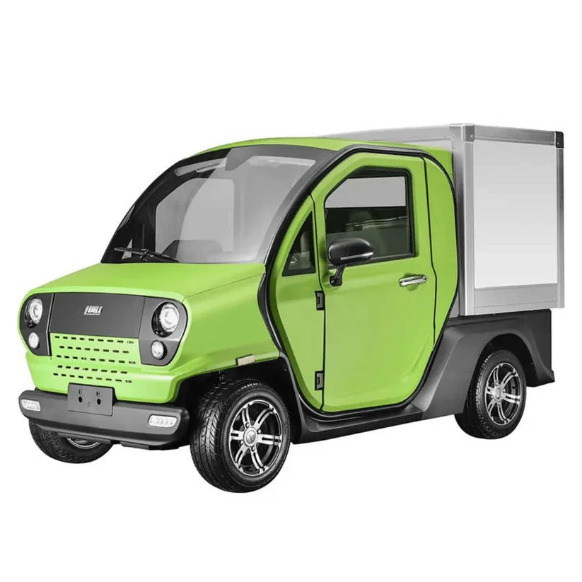 Cargo 6000w New Energy 2 Seater Battery Powered Electric Cargo Car - COOLBABY