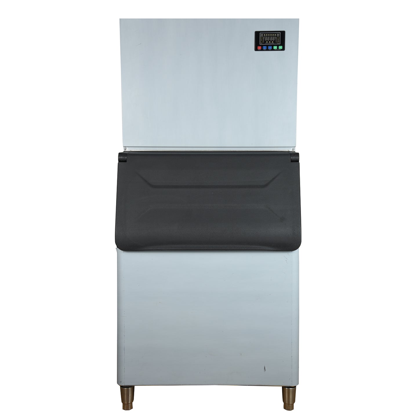 Ice Cube Makers, Commercial Ice Maker Machine,Under Counter Ice Maker with Large Storage Bin,Fully-Automatic Freestanding Commercial Clear Cube Ice Make for Bussiness, Home,360KG