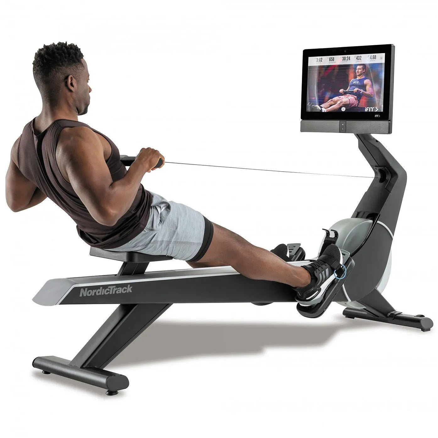 NordicTrack RW 900 Rower: High-Performance Magnetic Rowing Machine with 22" HD Touchscreen - COOLBABY