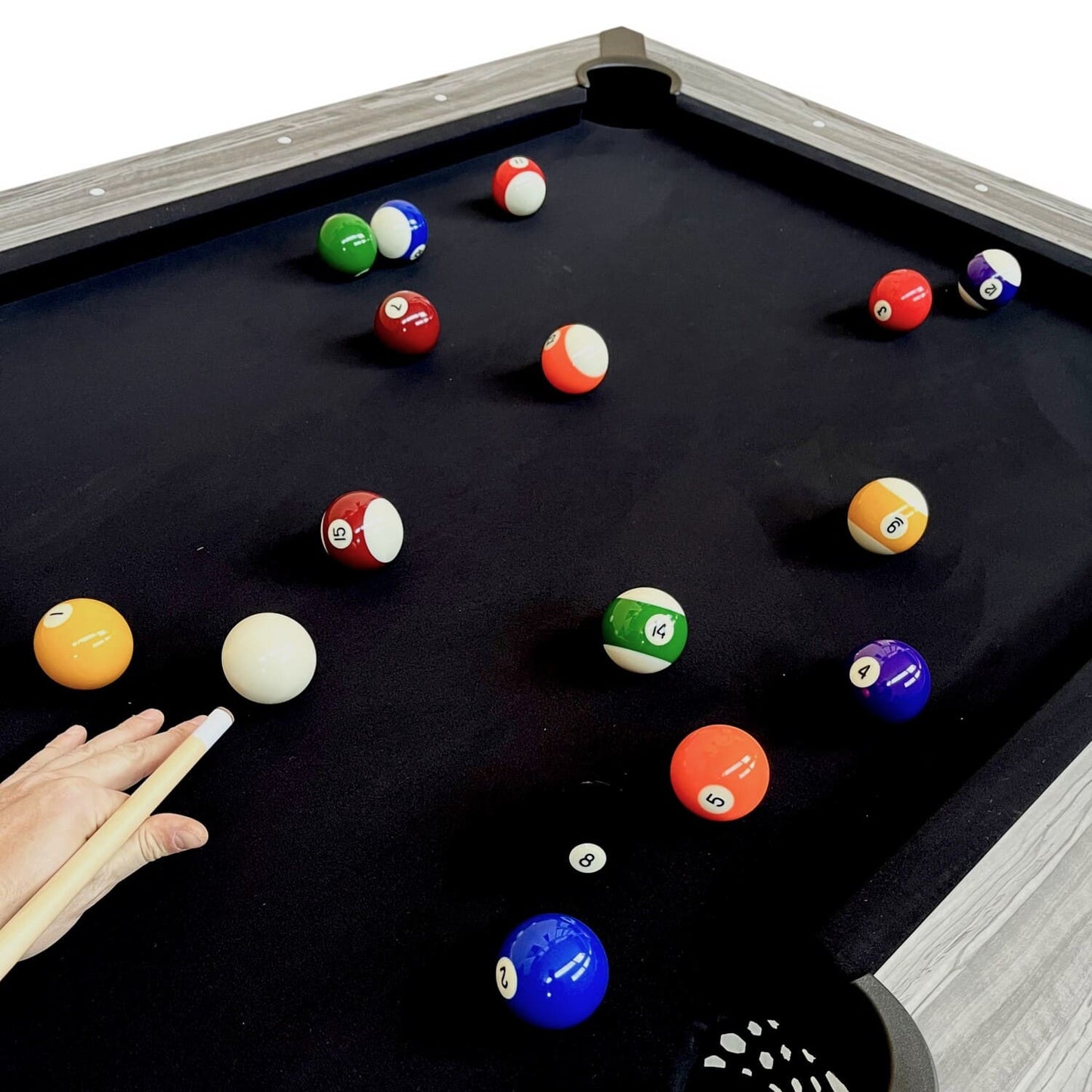 Luxury 8FT Modern Design Pool Table for Game Room Office Family for Snooker Billiard Games