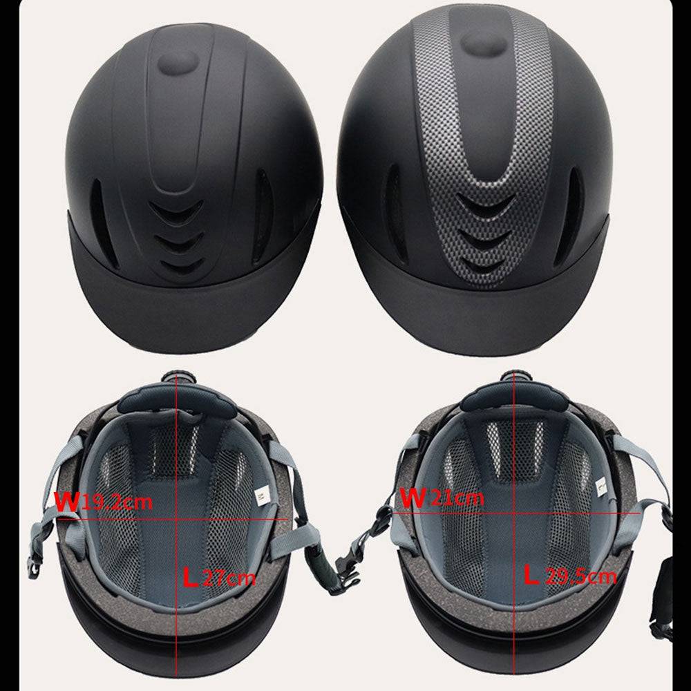 COOLBABY Horse Riding Helmet Equestrian Helmets,Adjustable Riding Helmet Harness Supplies,Size:L 56-61CM - COOL BABY