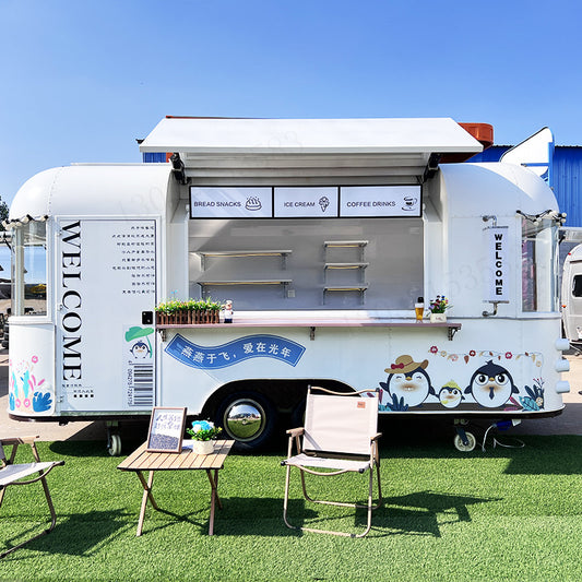 Festivals Events Food Stand /Food Truck With Full Kitchen, Flash Bar, Coffee, Drinks - COOLBABY