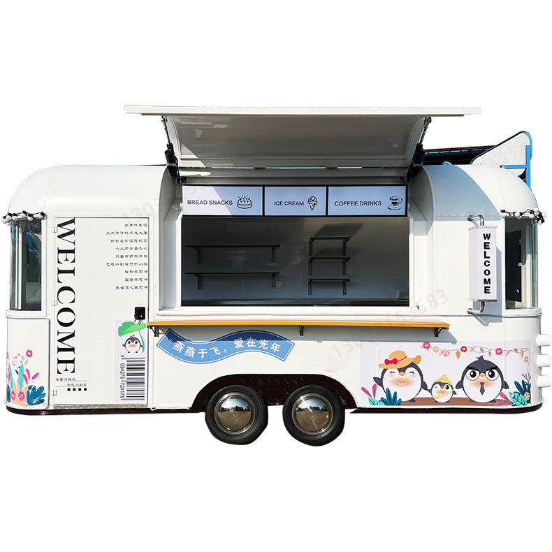 Festivals Events Food Stand /Food Truck With Full Kitchen, Flash Bar, Coffee, Drinks - COOLBABY