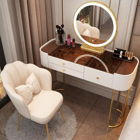 Enjoy light luxury, the new large modern simple dresser, the network red INS style makeup table, reshaping the bedroom advanced aesthetics - COOLBABY