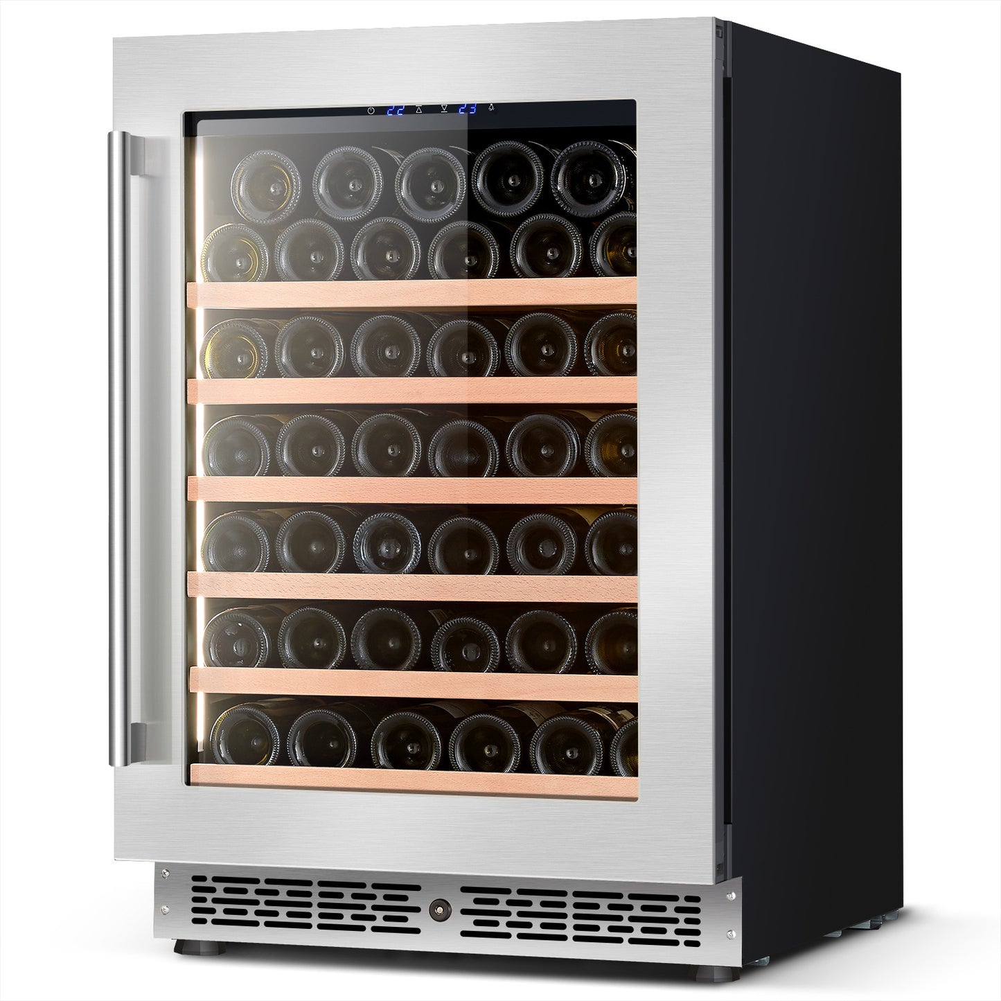 Wine Coolers, Wine Refrigerators, Under Counter Coolers, Built-in Refrigerated Cabinets,53 Bottles