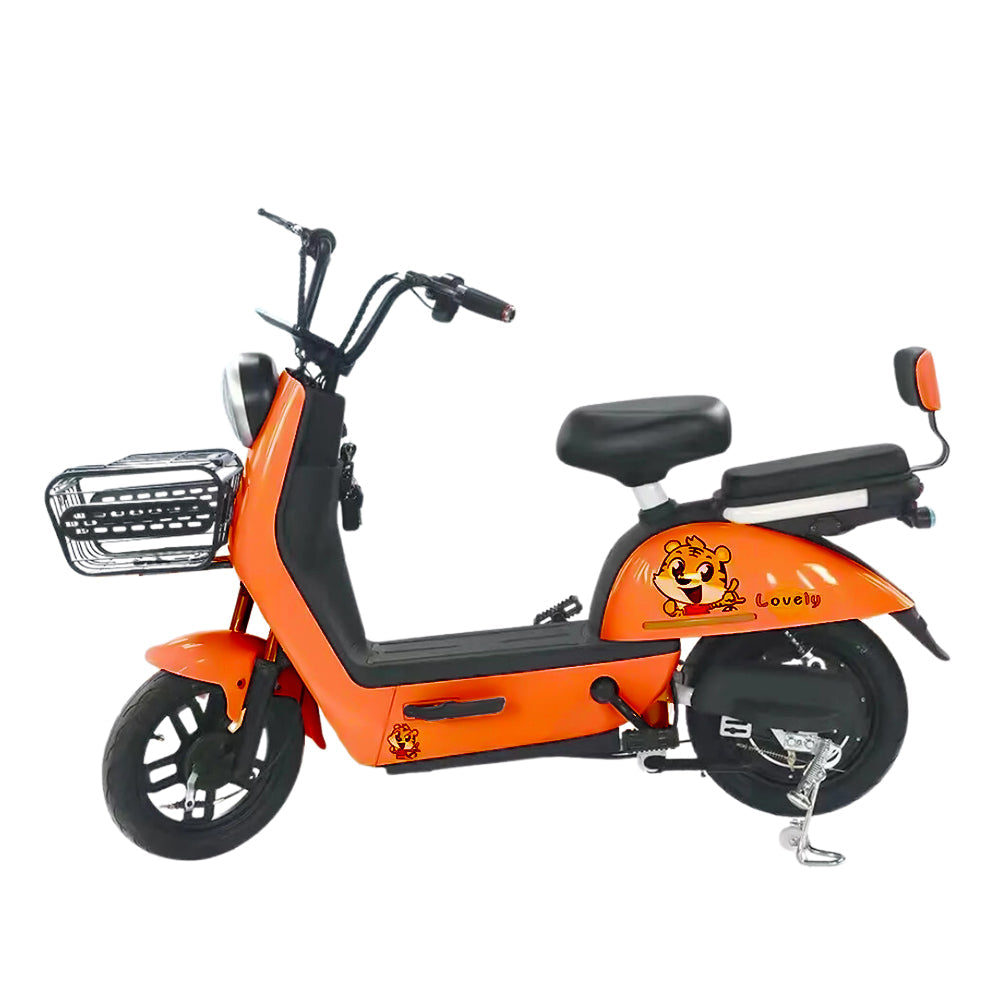 Eco-Friendly Megawheels Spark Electric Pedal Scooter - 48V, Dual-Mode, 2-Seater - COOLBABY