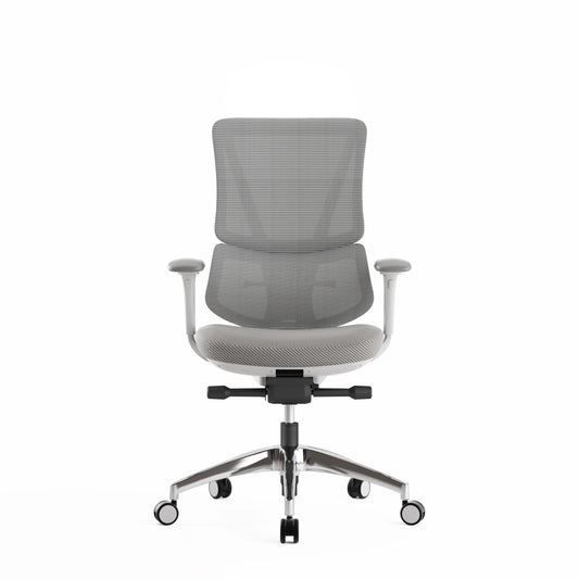 COOLBABY Pebble Mid Back Ergonomic Office Chair with Adjustable Lumbar Support & 4D Armrests - COOLBABY