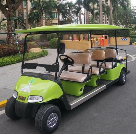 COOLBABY X6+2 Discover the Ultimate 8-Seater Electric Golf Cart - COOLBABY