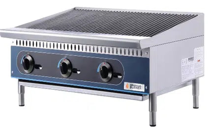 COOLBABY  Burner FB36 Gas Charbroiler - Adjustable, Folding, and Easy to Clean