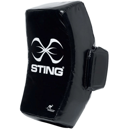 COOLBABY Sting Curved Armaplus Thai Kick Pads - Durable Black Muay Thai Training Gear - COOLBABY