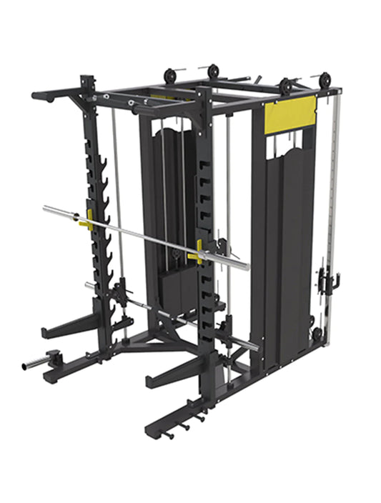 COOLBABY High-Performance Fitness Functional Trainer with Smith Machine - Durable and Versatile Gym - COOLBABY