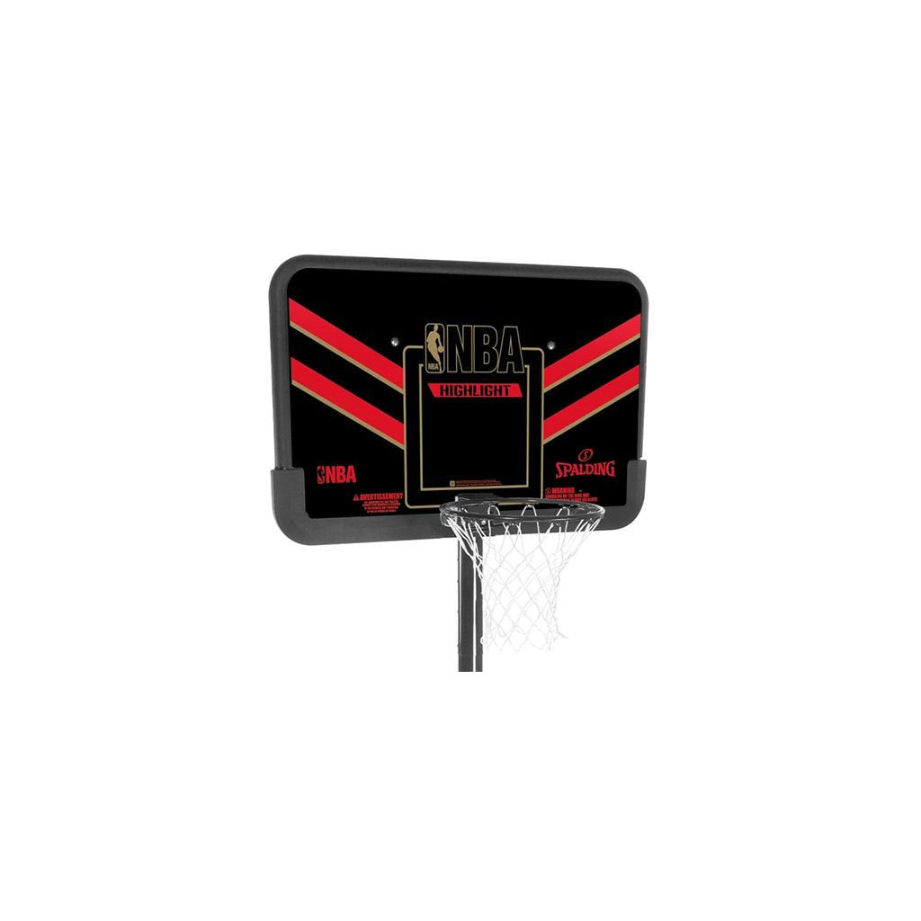 Highlight Portable 44 Inch Basketball Hoop | Adjustable Composite Basketball System
