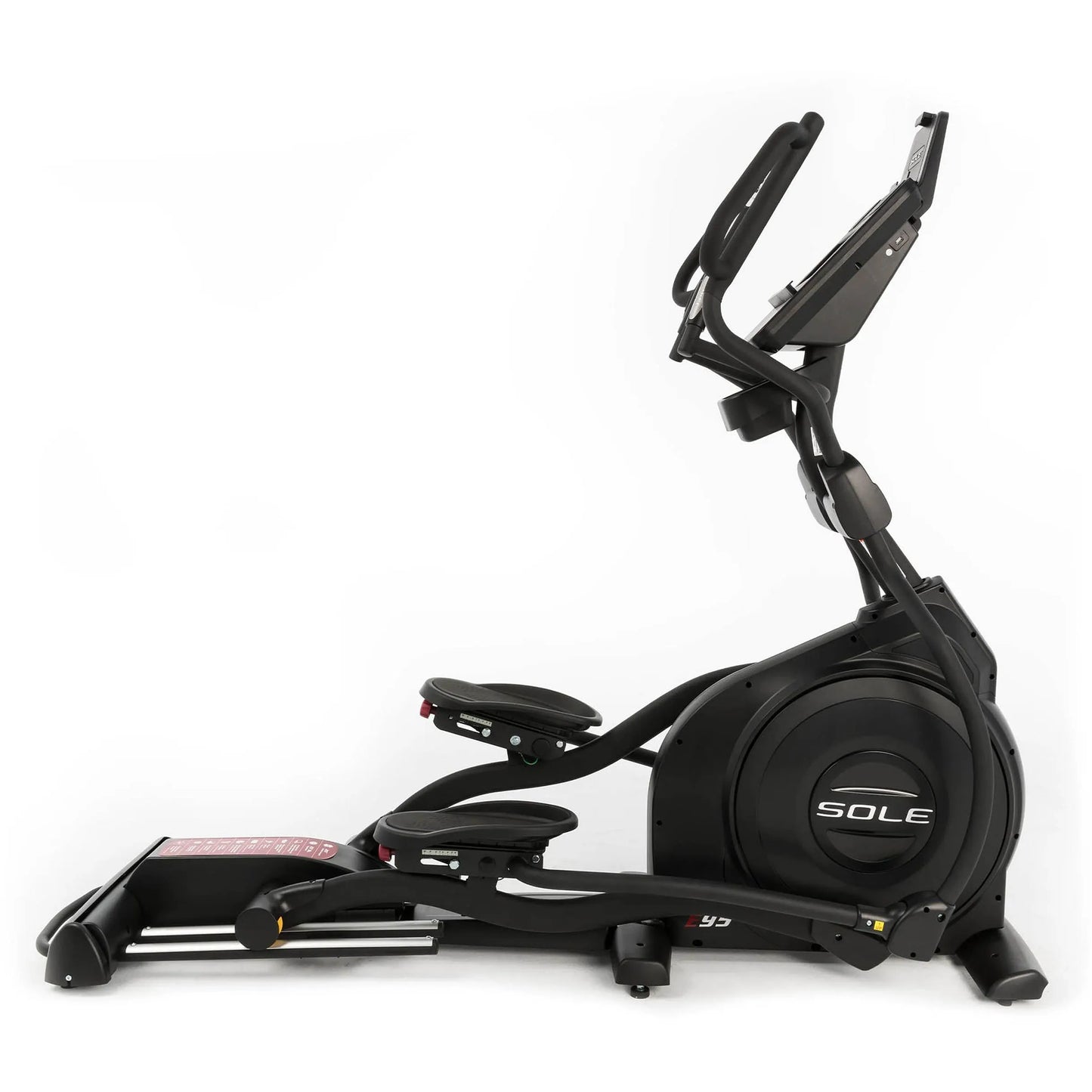 SOLE E95 Home Elliptical Cross Trainer - Advanced 20" Stride, 20 Resistance Levels - COOLBABY