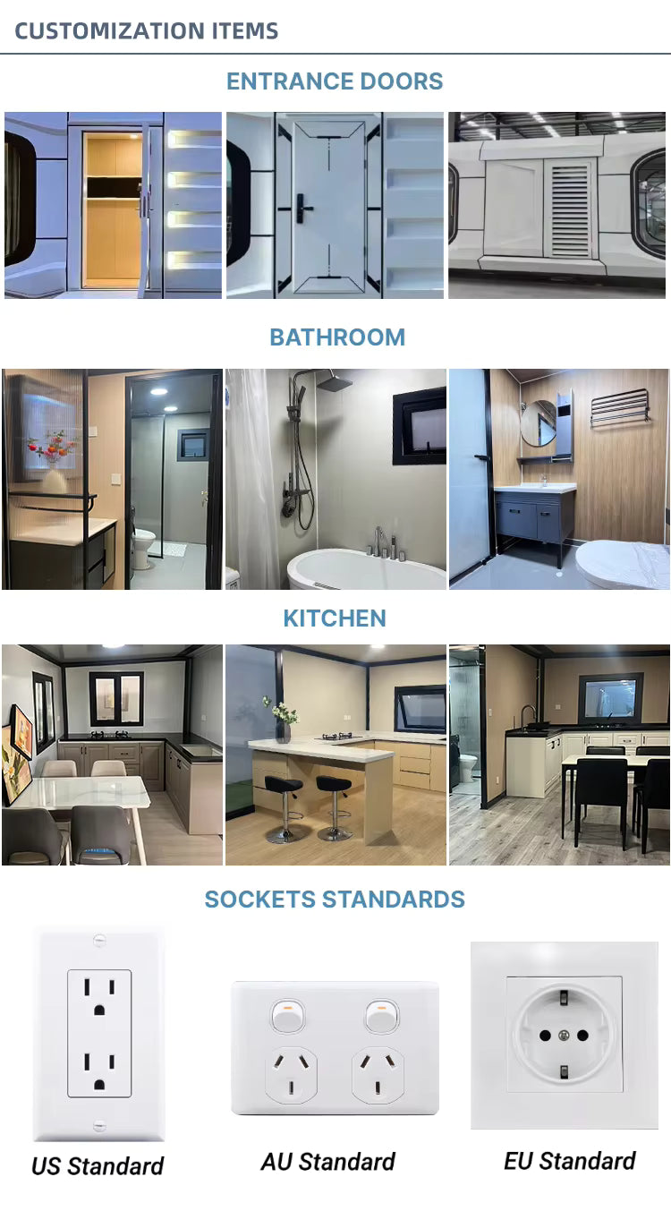 Pre Order Luxury Future Capsule, Container House For Multi-Purpose Use, Modern Prefabricated Living Unit Offering Durable Construction - COOLBABY