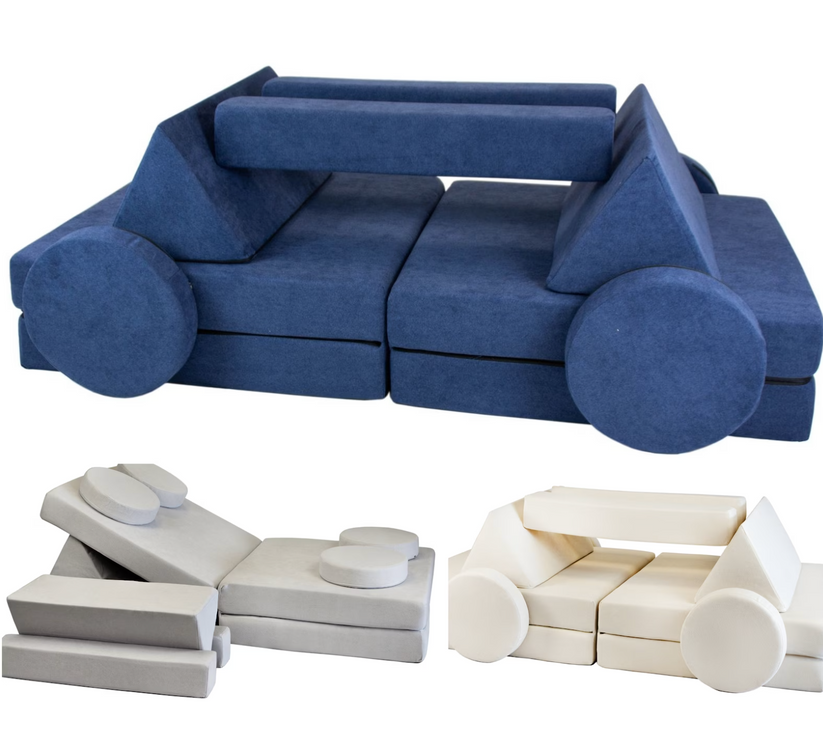 Play Sofa Set Cozy and Safe for Kids