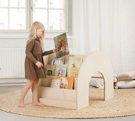 Wooden Bookshelf Desk 3 IN 1