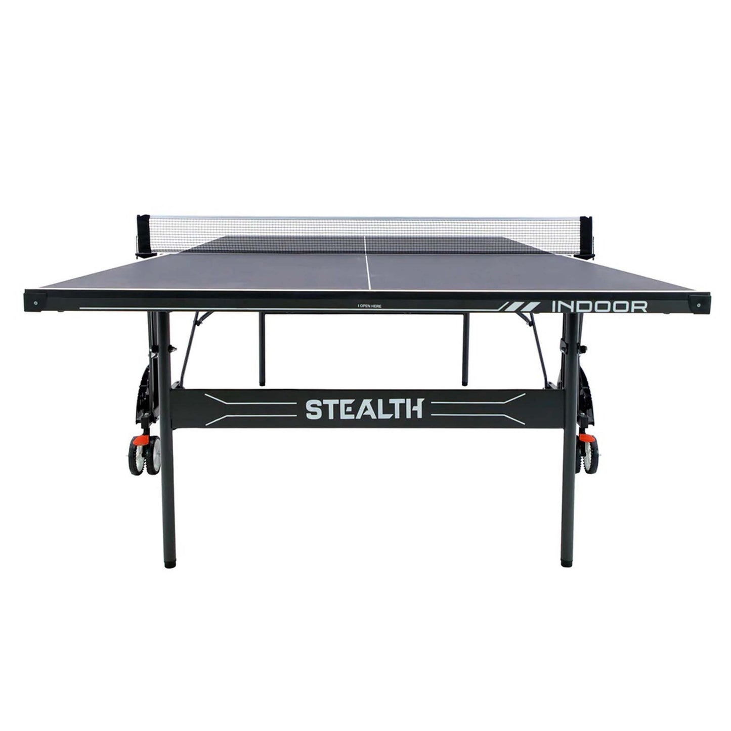 STAG Stealth Indoor Table Tennis Table – 15mm Anti‑Glare Top, Zero‑Vibration Steel Frame, Quick 10‑Minute Setup