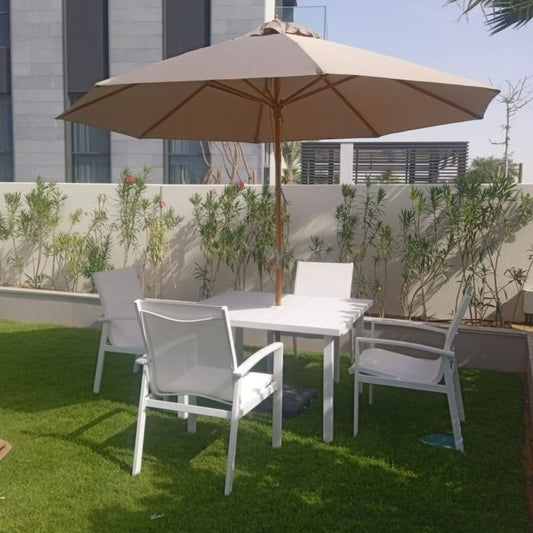 Wooden Frame Umbrella for Garden - COOLBABY