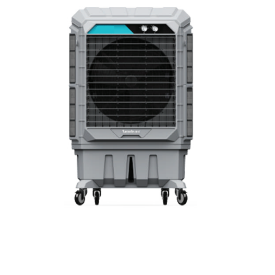 200L commercial Portable Industrial Evaporative Air Cooler, indoor and outdoor areas, with strong wheels & brakes - COOLBABY