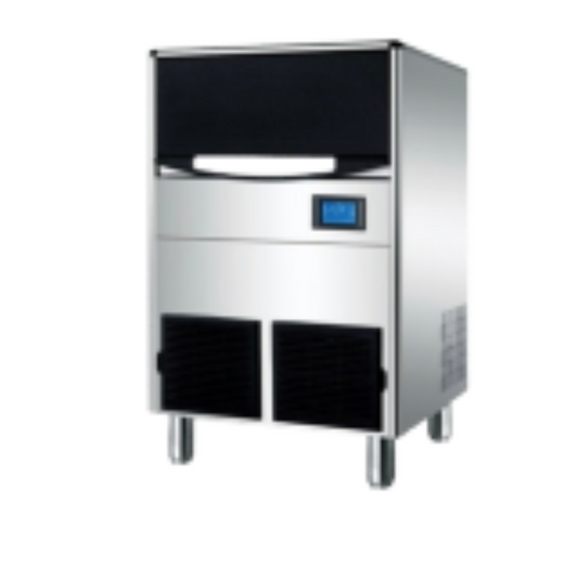 High-Capacity Commercial Ice Machine, 120KG Daily Output, 220V/50Hz - COOLBABY