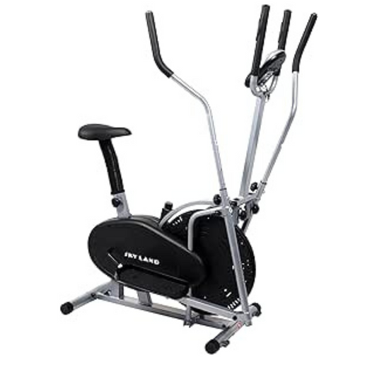 Elliptical Machine Exercise Indoor Cross Trainer Bike, Cardio Fitness Equipment - COOLBABY