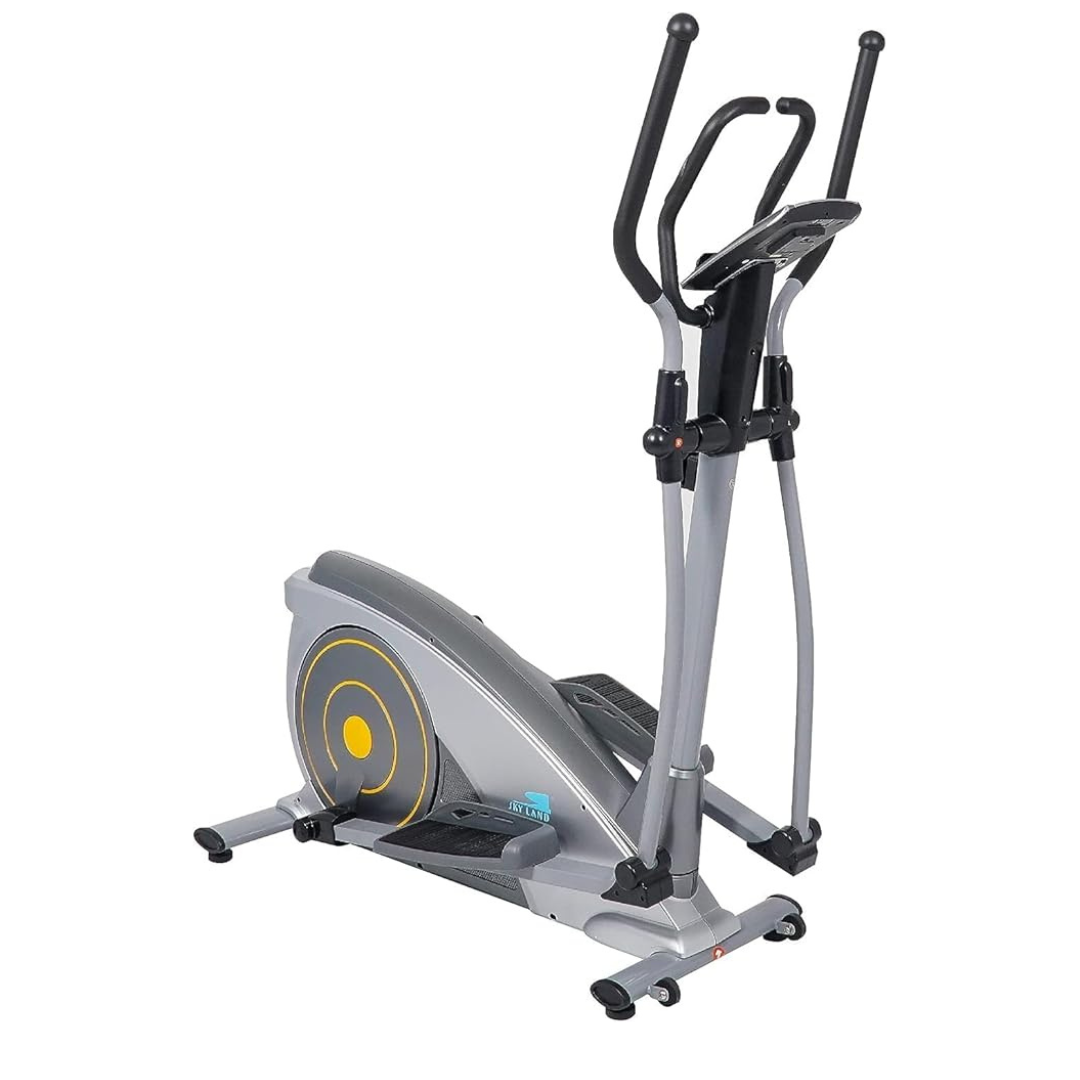 Elliptical Exercise Machine, with Hyper-Quiet Magnetic Driving System, 15 Resistance Level - COOLBABY