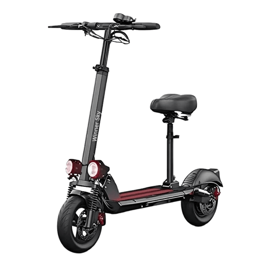 Winner Sky Electric Scooter E10 Motor 1200W Battery 48V 13Ah Include Anti Theft Remote Control Full Foldable and Extra Smooth - COOL BABY