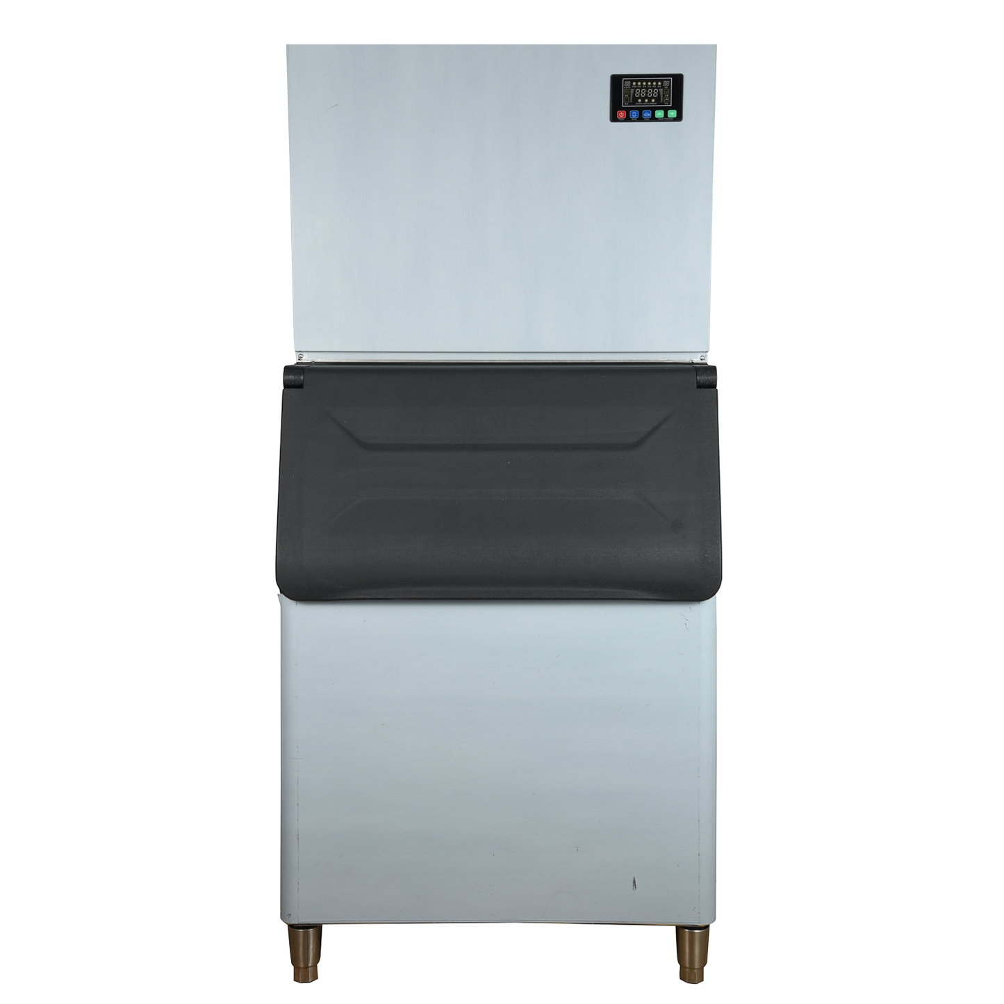 COOLBABY Industrial Ice Machine,  High-Efficiency Stainless Steel Ice Maker with 720kg Daily Capacity