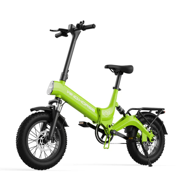 350W Foldable Electric Bike for Adults (Blue)