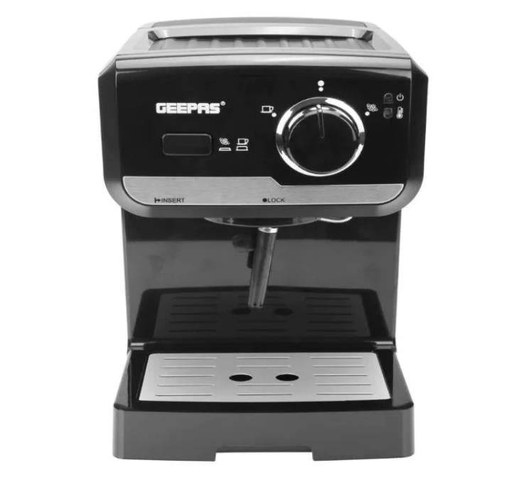 COOLBABY GCM6108 15 Bar Power Cappuccino Maker, 1.5 L - COOL BABY