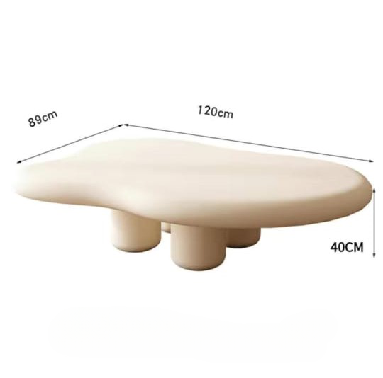 Coffee Table in Cloud shape - BLACK - COOLBABY